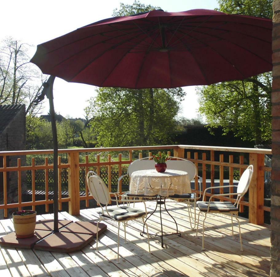 Schlossparkferienwohnungen Rheinsberg Mit Garten Extérieur photo