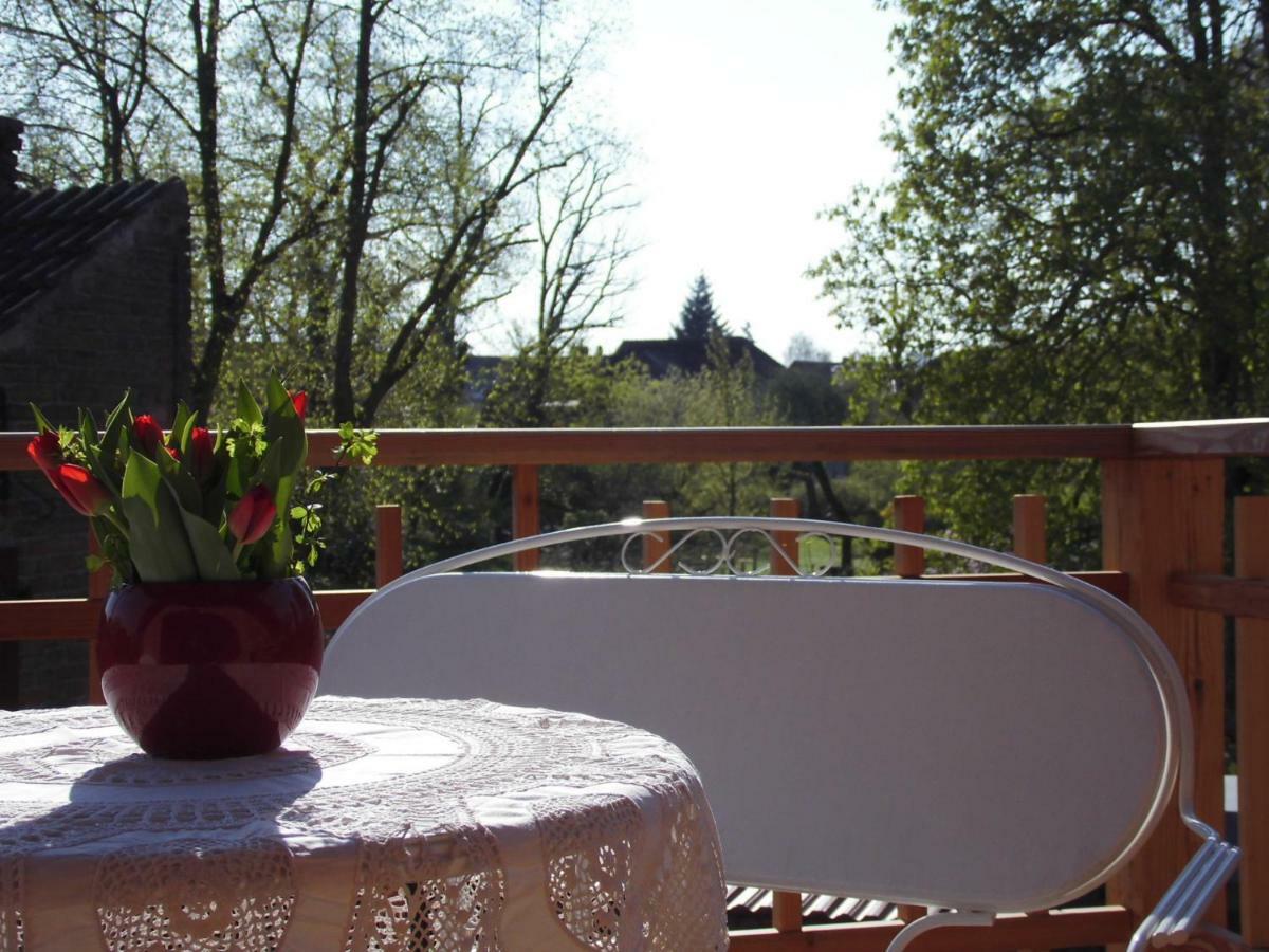 Schlossparkferienwohnungen Rheinsberg Mit Garten Extérieur photo
